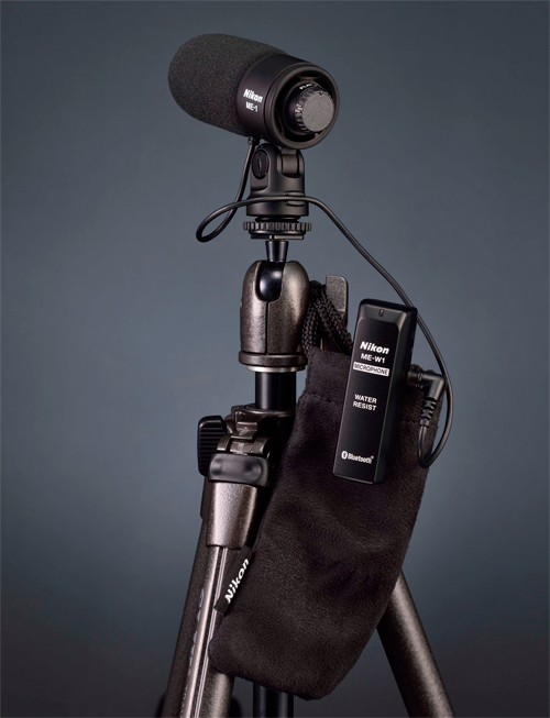 Новый беспроводной микрофон Nikon ME-W1:  качество и точность воспроизведения звука 