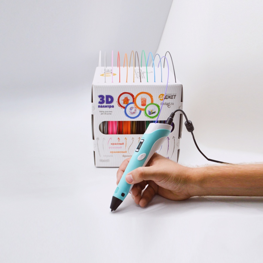 Компания Даджет представит на выставке Mobile & Digital Форум-2016 комплект для творчества – 3D ручку и 3D палитру